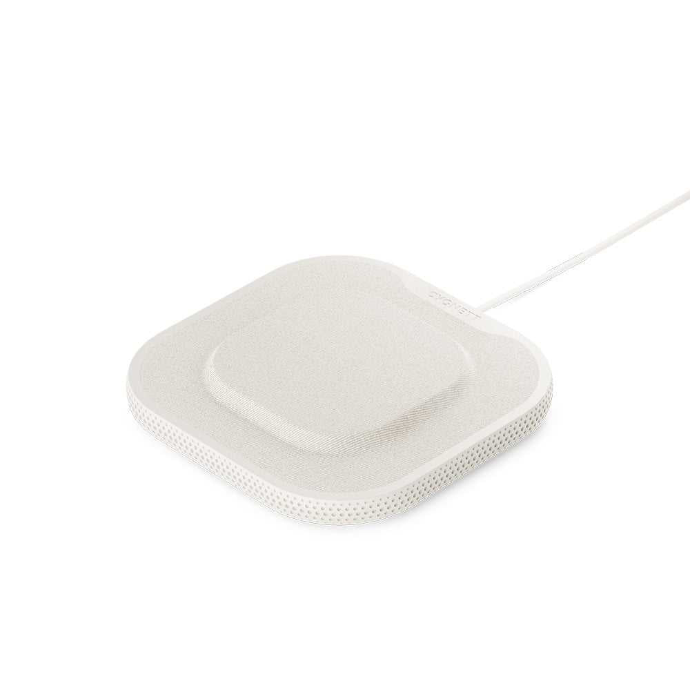 Cygnett PowerBase III 15W Wireless Charger, White