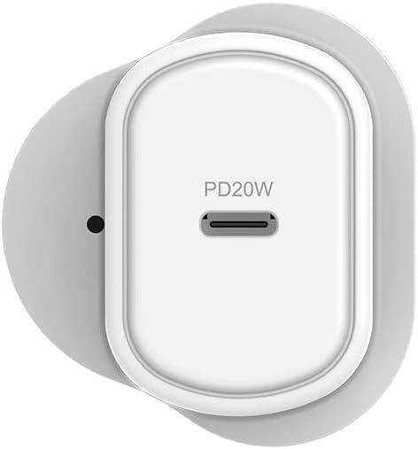 Cygnett PowerPlus 20W USB-C PD Wall Charger, White
