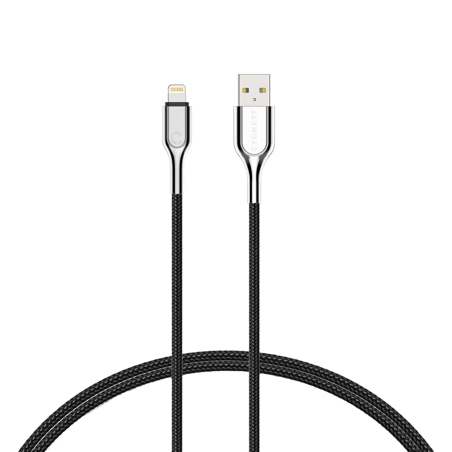 Cygnett Armored Lightning to USB-A Cable 2M, Black