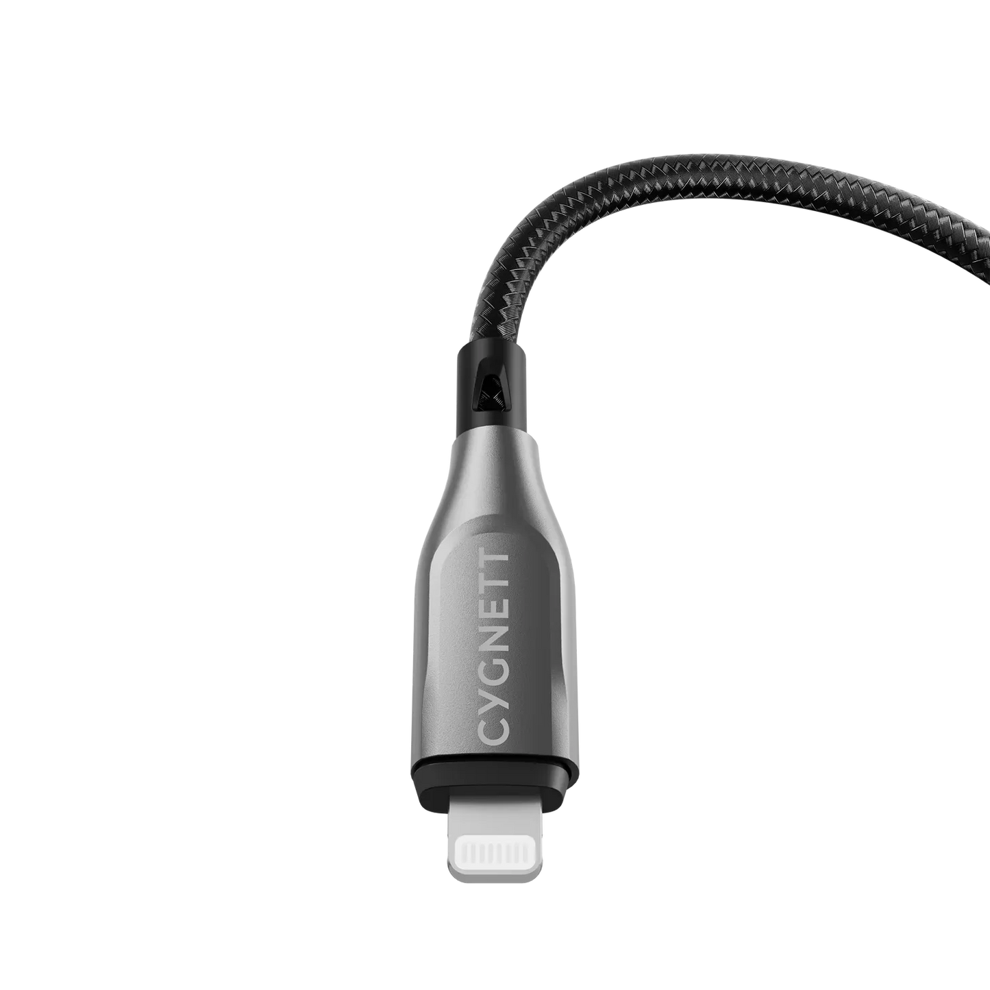 Cygnett Armoured Lightning to USB-C Cable 1M, Black