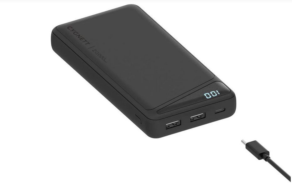 Cygnett ChargeUp Boost 2 20,000 PwrBank, Blk