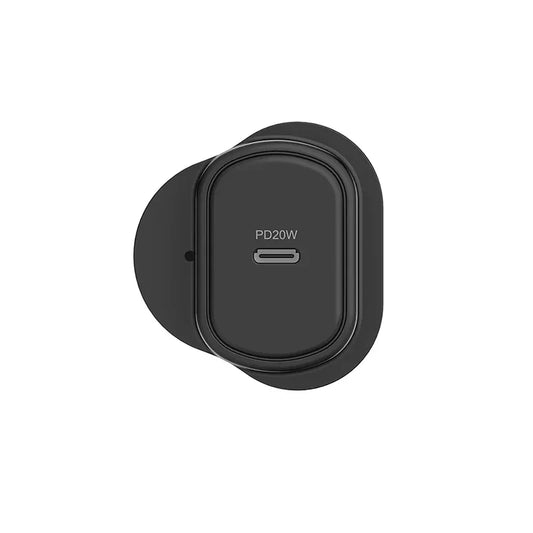 Cygnett PowerPlus 20W USB-C PD Wall Charger, Black