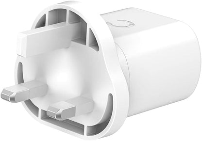 Cygnett PowerPlus 20W USB-C PD Wall Charger, White