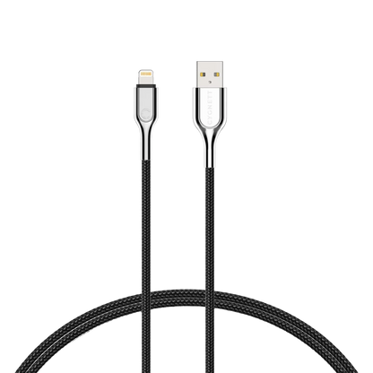 Cygnett Armored Lightning to USB-A Cable 2M, Black